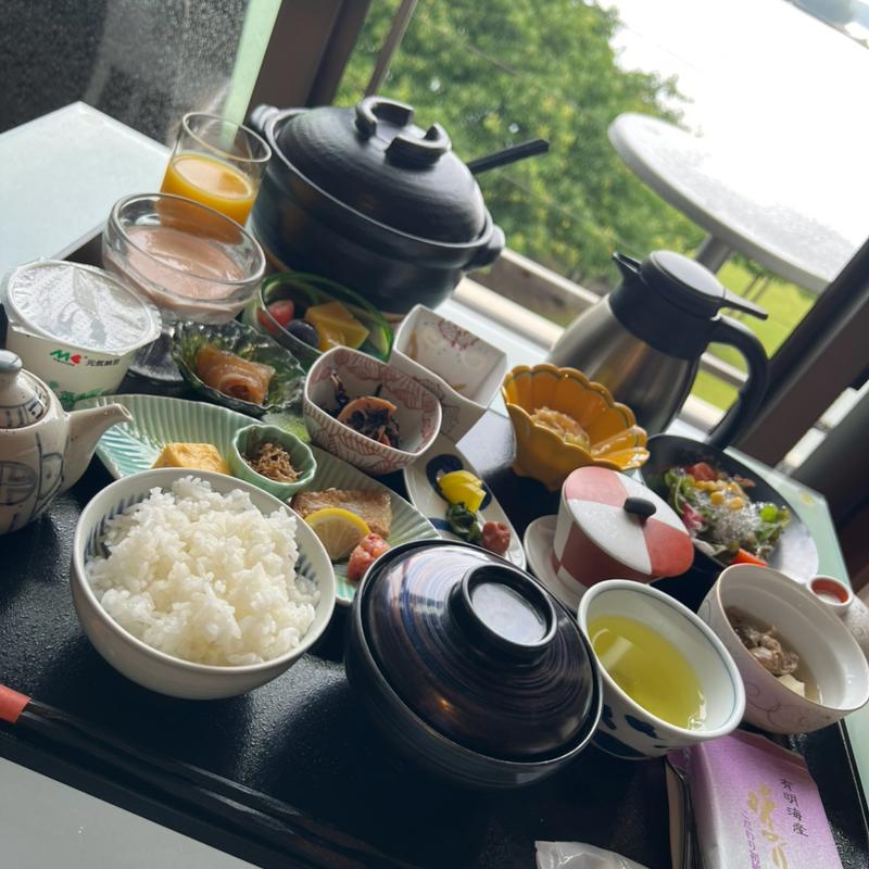 インルーム　和朝食(天使の梯子 （テンシノハシゴ）)