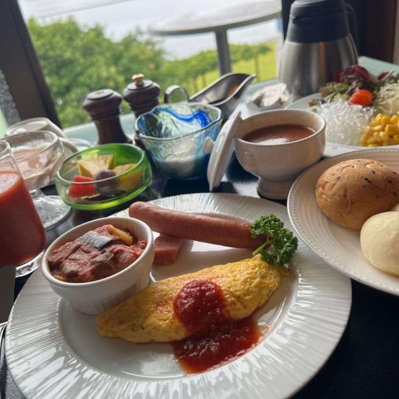 インルーム　洋朝食(天使の梯子 （テンシノハシゴ）)