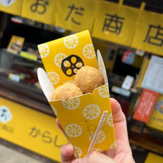 蓮根チーズボール揚げ