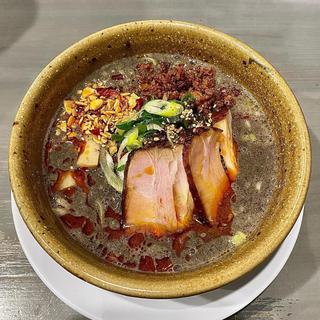 黒ごまのおそば(麺房 鶏くらふと)
