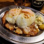 懐かしのチャーシューエッグ