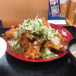 ねぎ塩トンカツ定食
