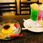 ペアソーダ プリン