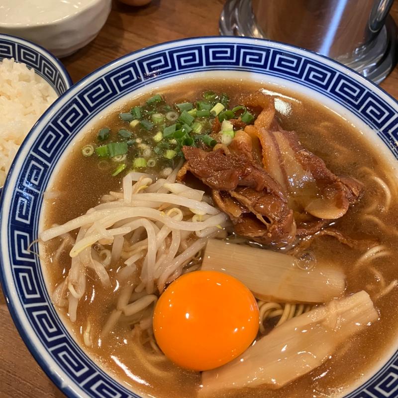 徳島セット(徳島ラーメンはるま)