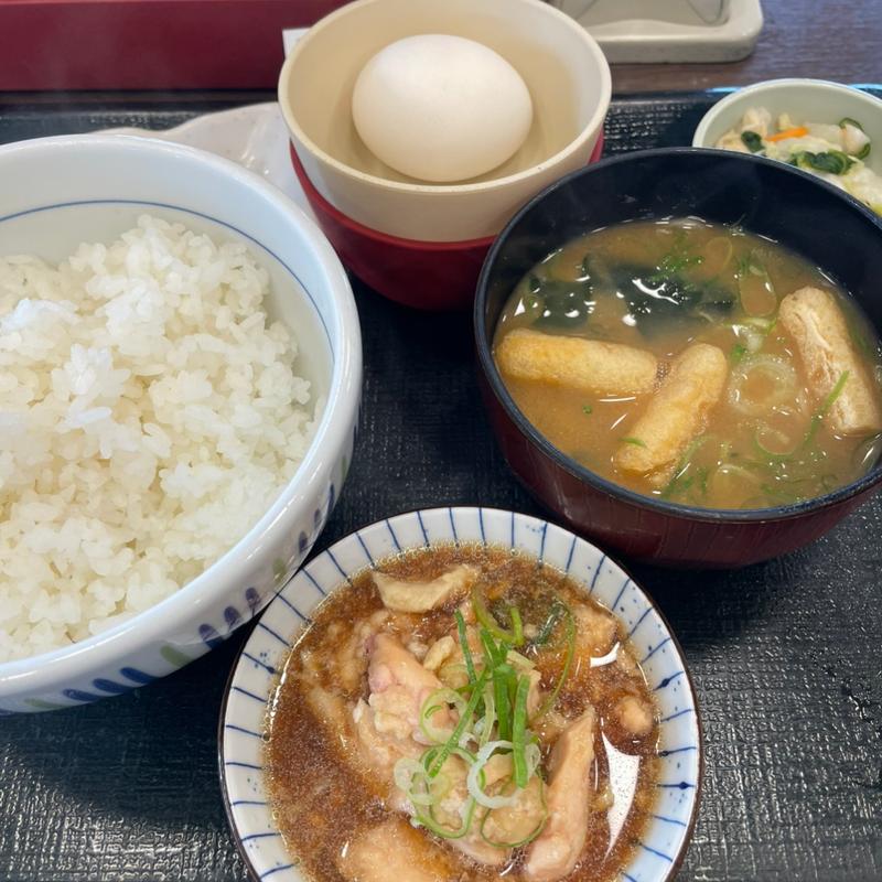 こだわり卵の鶏小鉢朝食(なか卯 大久保BP店 )