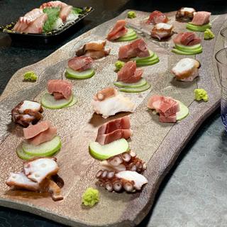 刺身盛り合わせ