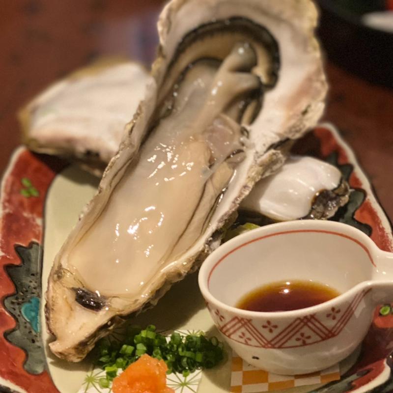 生牡蠣(山葵)