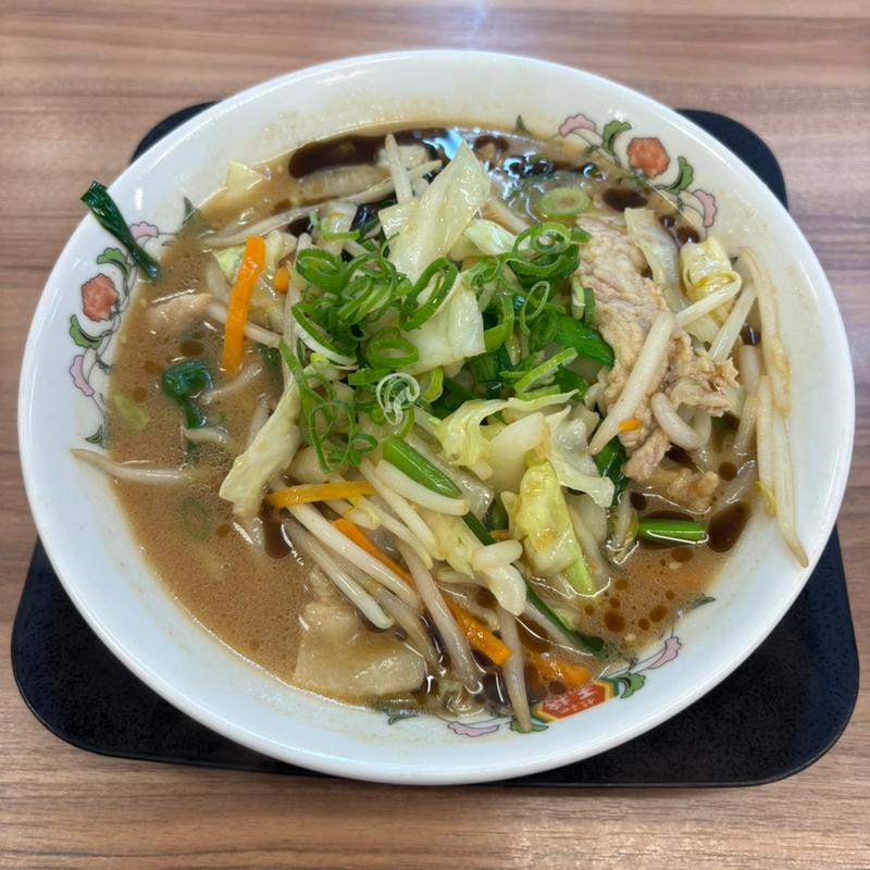 焦がしにんにく味噌ラーメン(餃子の王将 尼崎インター店)