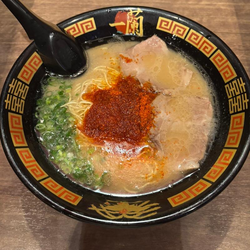 天然とんこつラーメン(一蘭 泉大津店 )