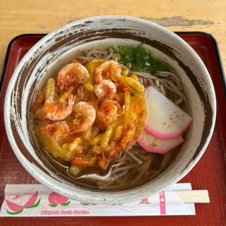 海老かきあげ蕎麦
