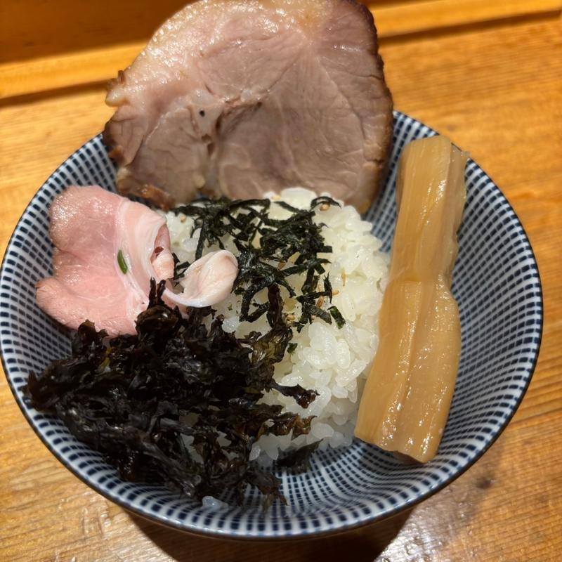 お茶漬け用白めし(焼きあご塩らー麺 たかはし )