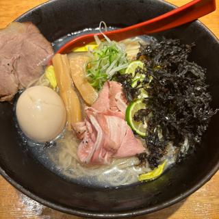 特製貝だし冷しそば(焼きあご塩らー麺 たかはし )