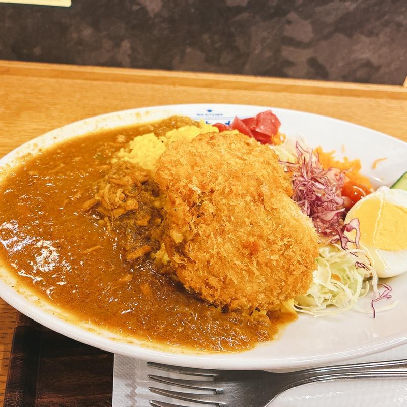 ハイカラライス　メンチカツ(ミアキッチン)