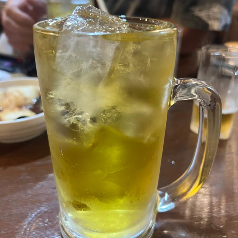 緑茶ハイ(備長やきとり　縁屋 )