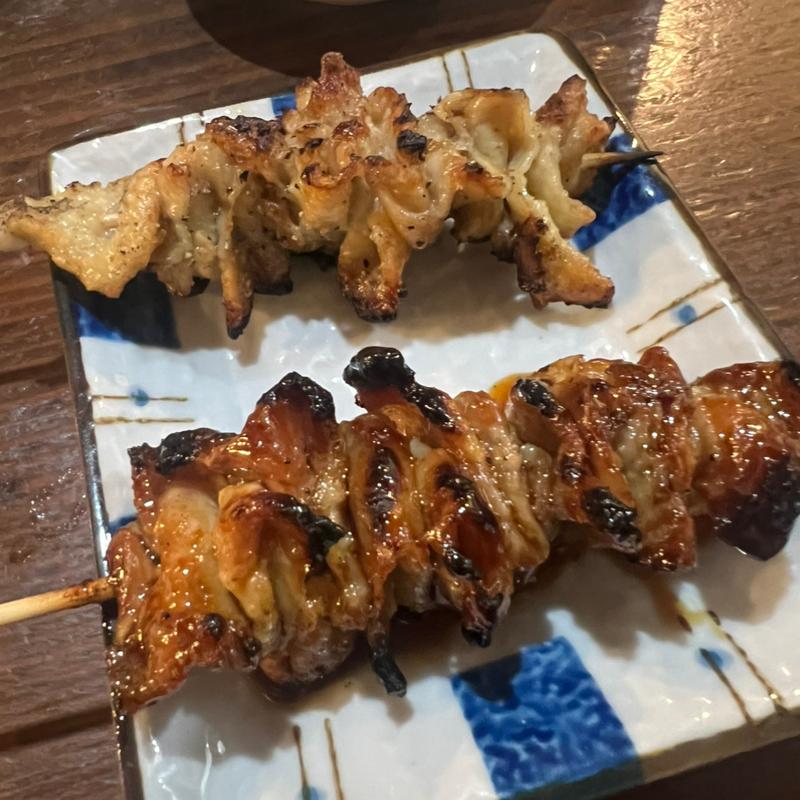 皮串 (備長やきとり　縁屋 )