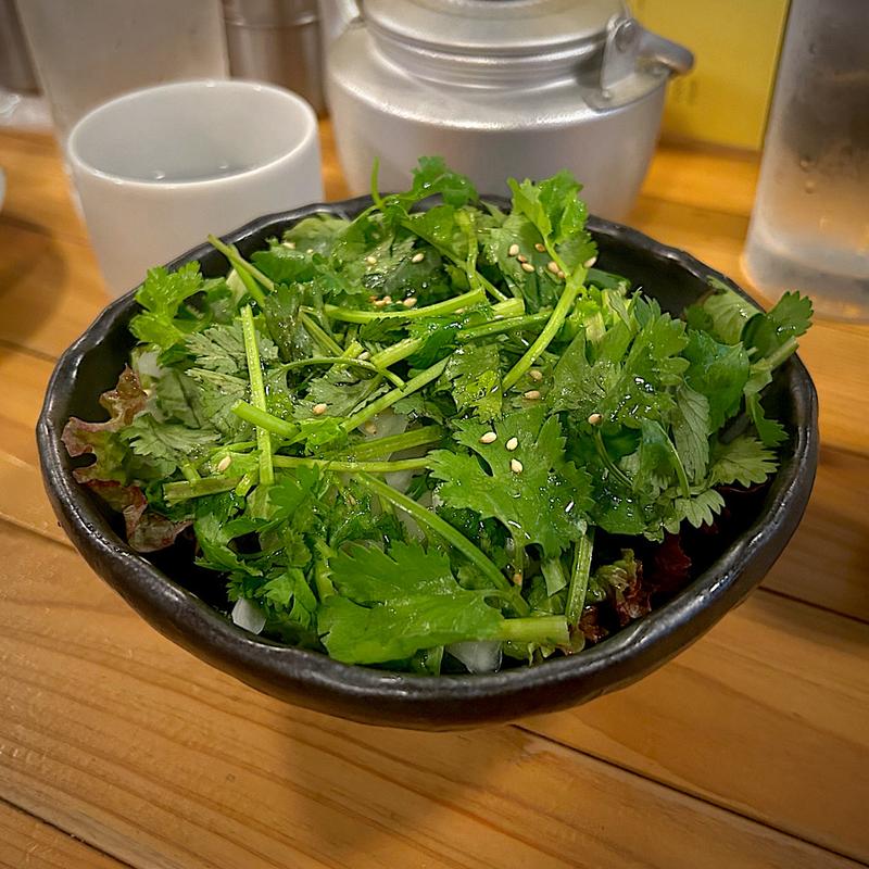 パクチーボンバー(パクチー大盛り)(大衆酒場BEETLE 仙台)