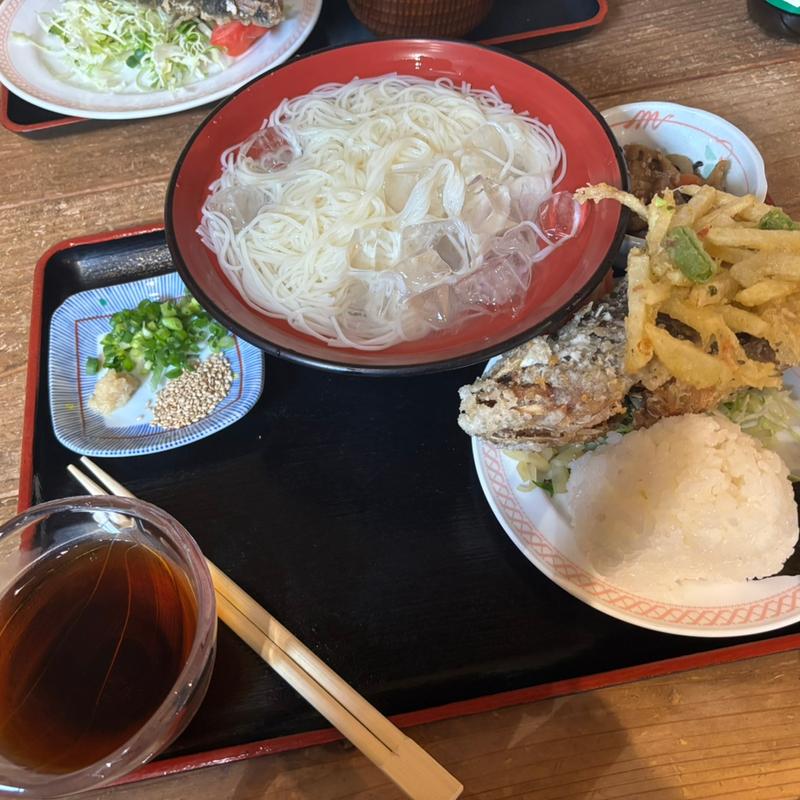 そうめんセット(こまめ食堂 )