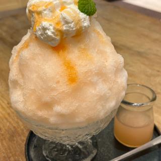 信州産白桃(上高地あずさ珈琲 ららぽーと甲子園店)