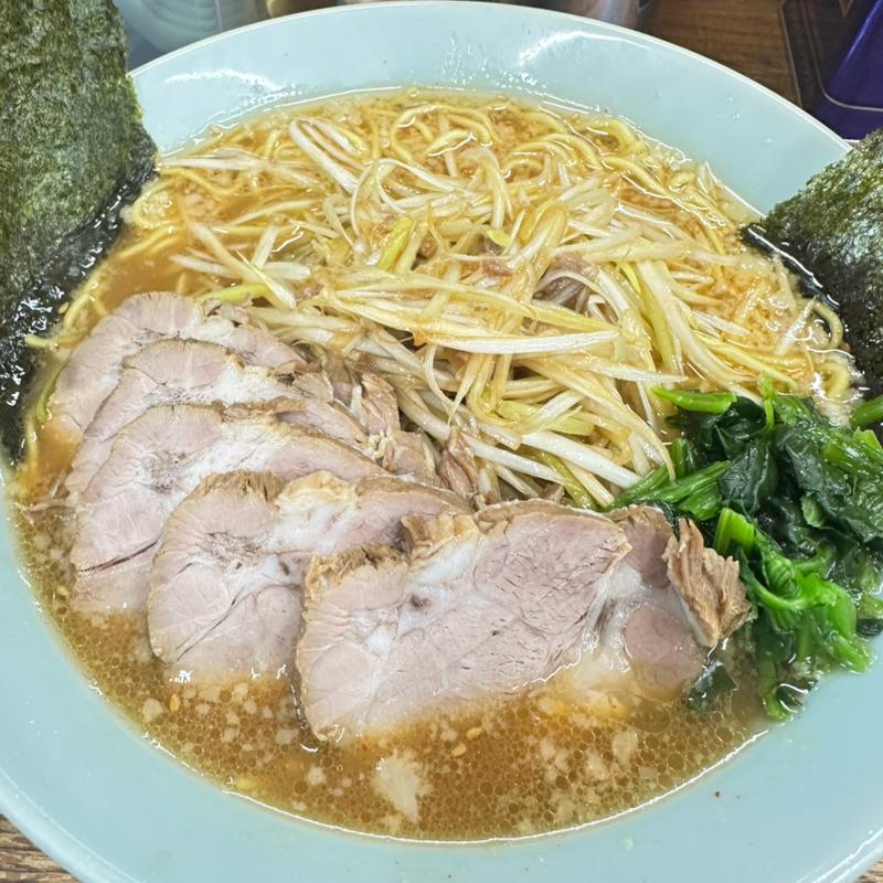 ねぎみそチャーシュー麺(ラーメンショップ椿 厚木店)