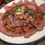 お通し　ロースト牛タン
