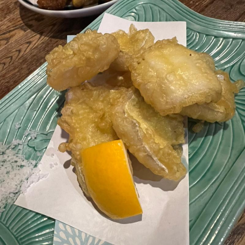 ハモの天ぷら(ベロ焼きピカソ)