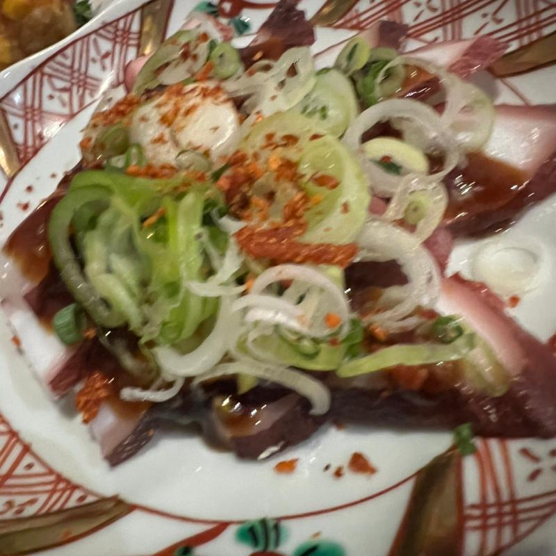 生だこカルパッチョ(ベロ焼きピカソ)