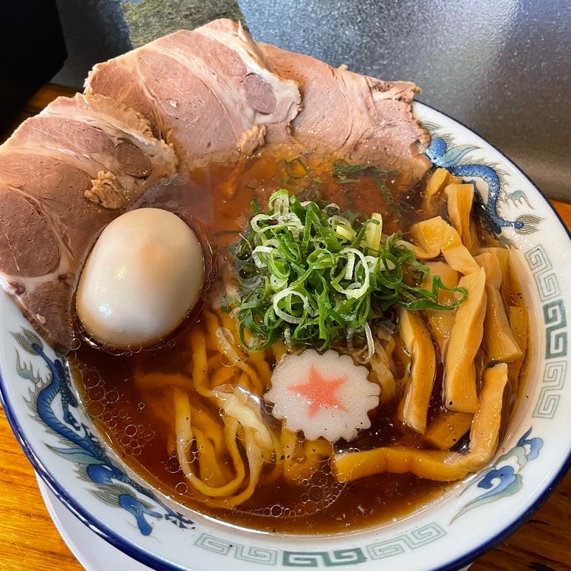 あっさり煮干しラーメン(ラーメン わら)