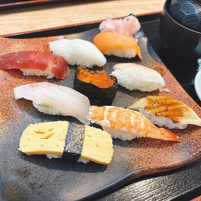 ランチにぎり(吉池食堂)