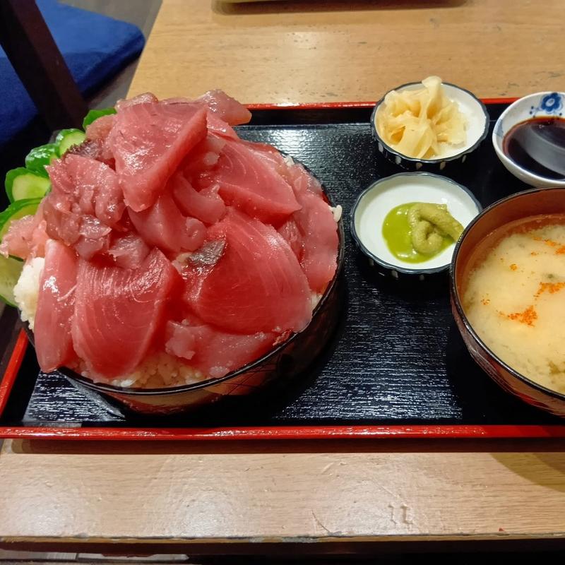 マグロ丼(川越食堂)