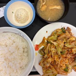 回鍋肉定食(和来 井土ヶ谷店)