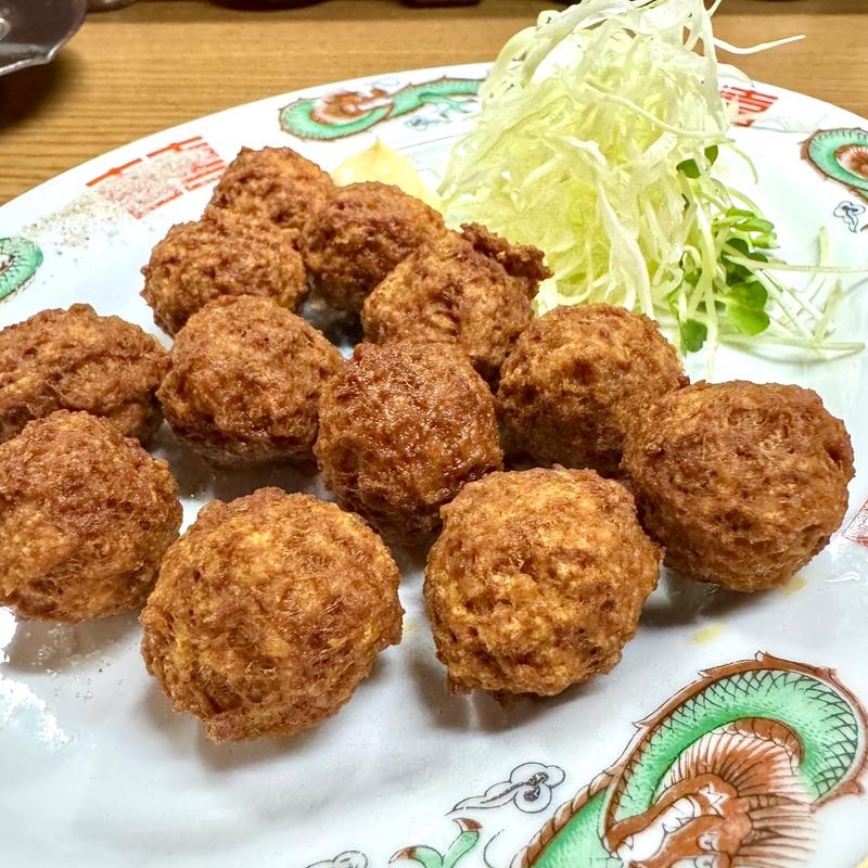 肉団子の唐揚げ(桃花園)
