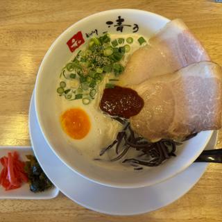 ライト系博多豚骨極細麺