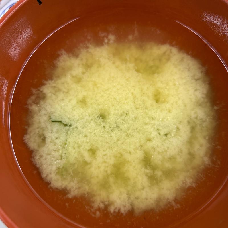 味噌汁(札幌市役所地下食堂)