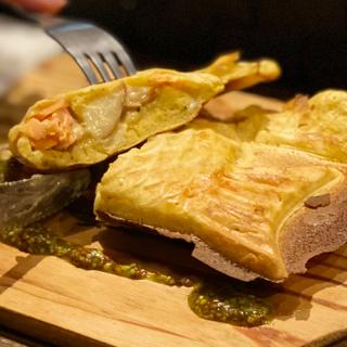 イタリアンチックな海鮮たい焼き