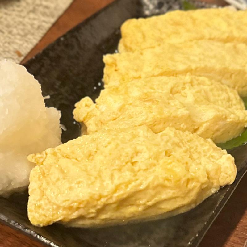 だし巻き卵(味なくろべぇ)