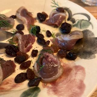 長期熟成鴨肉の自家製生ハム(ラトリエ ドゥ スタンドバインミー)