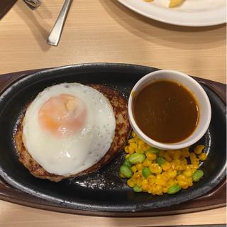 鉄板目玉ハンバーグ(ガスト 更埴店 )