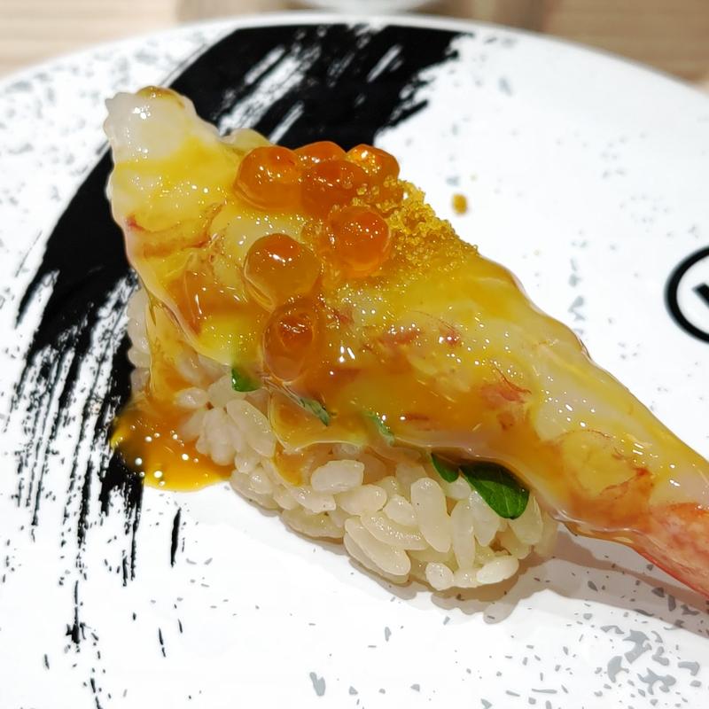 黄金赤えび(回転寿司みさき イオンフードスタイル港南台店)