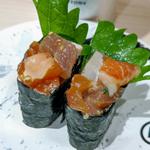 漬け胡麻海鮮軍艦