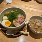 ネギそば 焼飯