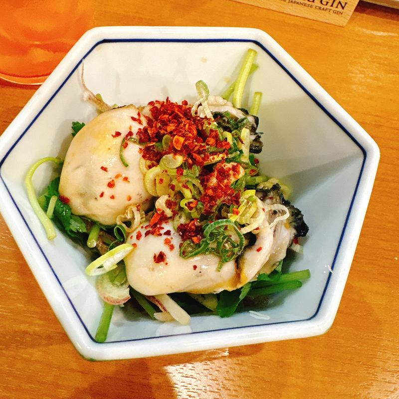 湯ガキポン酢(梅田パープル)