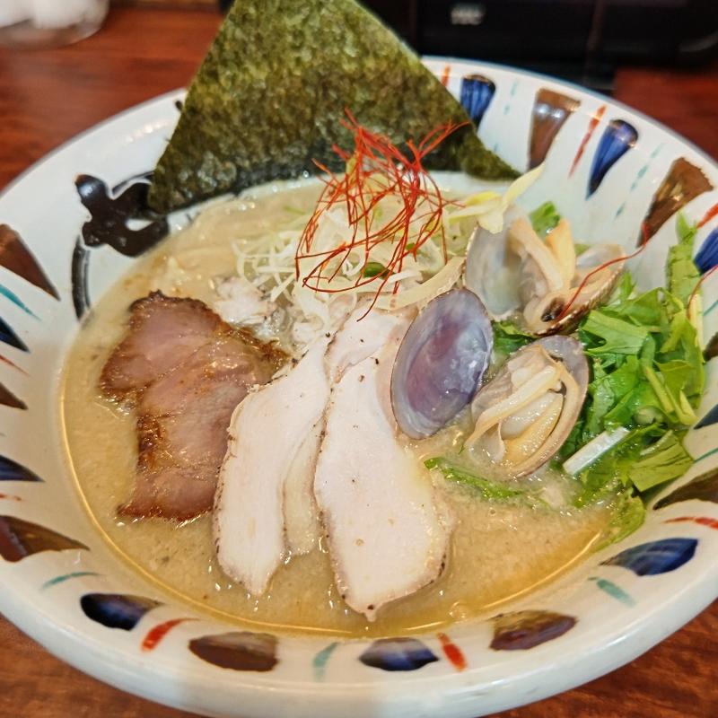 濃厚貝出汁ラーメン(七志 港南台バーズ店)