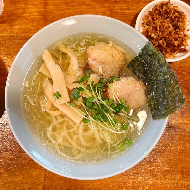 塩ラーメン(佐野ラーメン たかの)