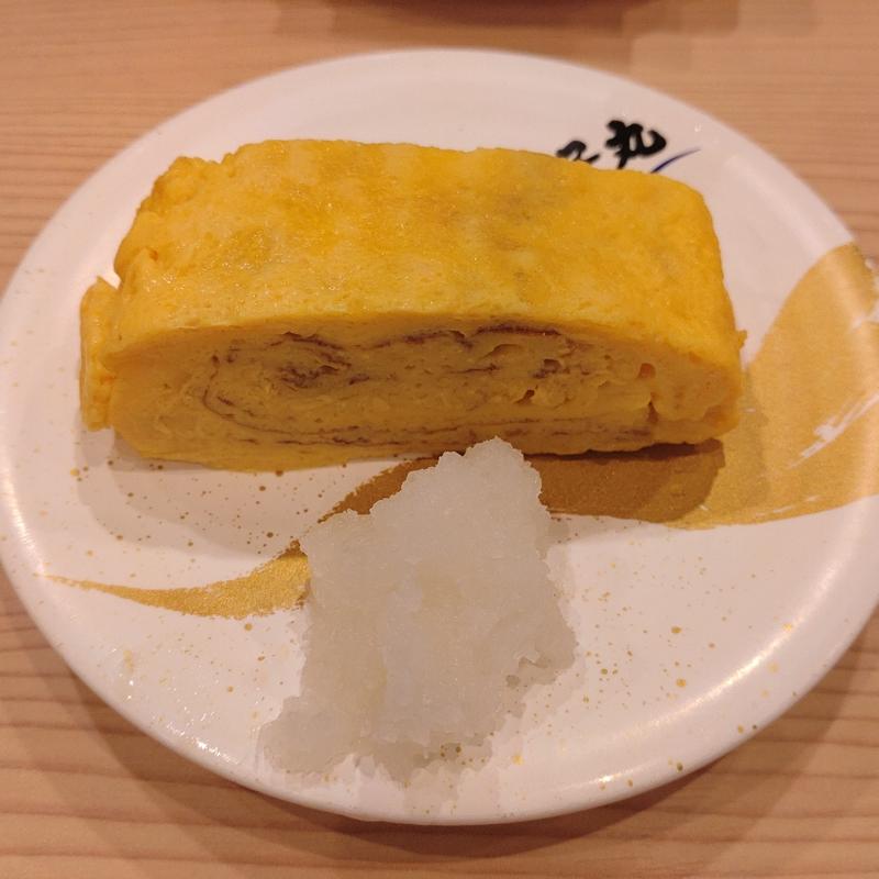 銚子丸 名物　自家製玉子焼き(すし銚子丸 八柱店)