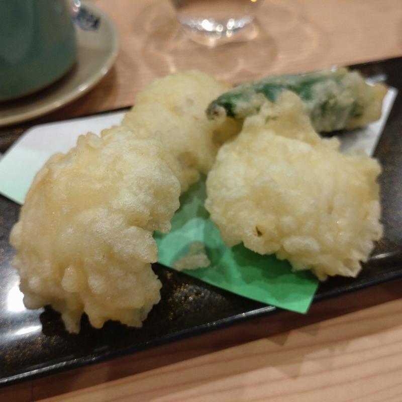 はも天ぷら(すし銚子丸 八柱店)