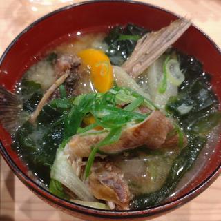 銚子丸 名物　あら汁(すし銚子丸 八柱店)