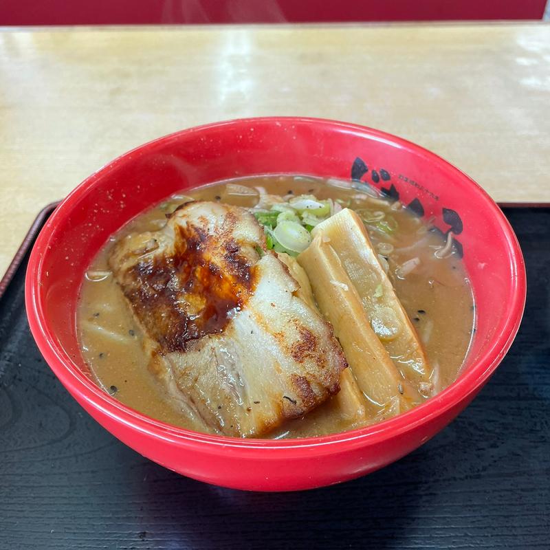 赤練味噌炙りチャーシュー(どさん子 白石バイパス店)