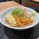 冷し3色きつねそば