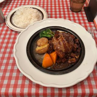 大宮特製ハンバーグステーキ(キッチン大宮 大名古屋ビルヂング店)