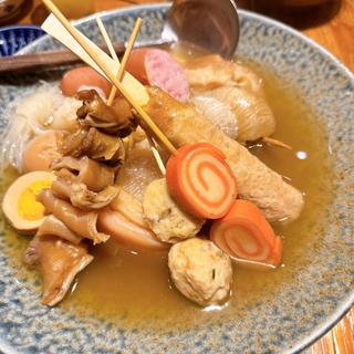 金沢おでんの盛り合わせ10種梅貝あり